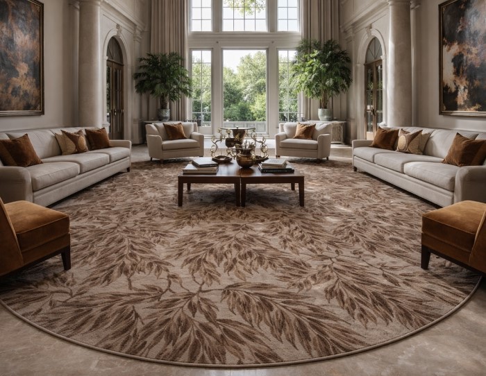 handmade round rugs